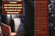 Expert Recommendations For Conveyor Belt Cleaning In Coal Operations