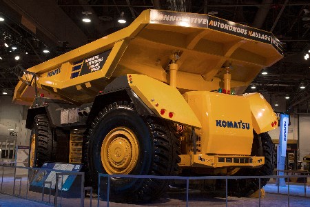 MINExpo 2016: Komatsu launches autonomous haulage vehicle