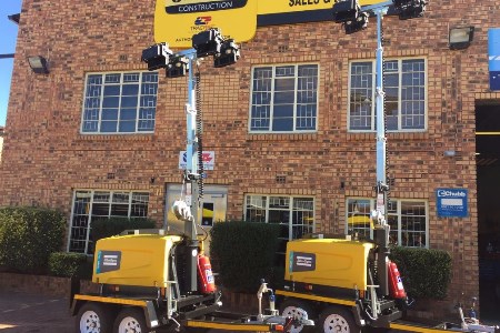 South African coal mine switches to Atlas Copco LED light towers