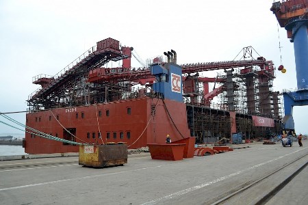 Upgrade completed on Emco-1 transhipment barge